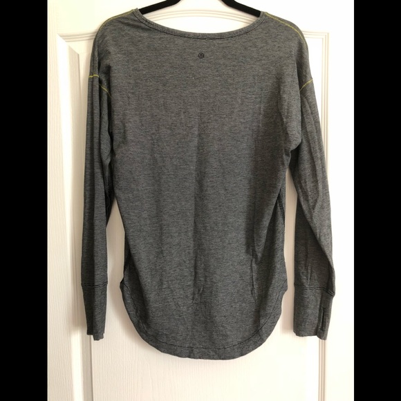lululemon athletica Tops - Lululemon long sleeve hi low top 10